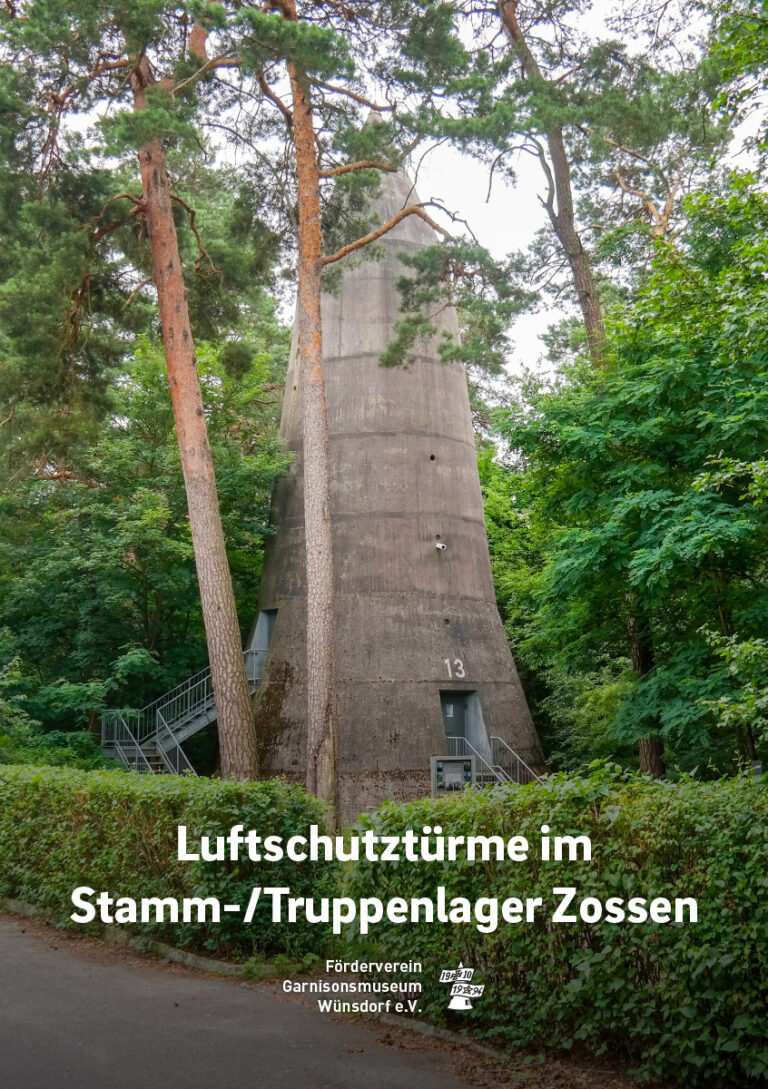 Luftschutztürme im Stamm-/Truppenlager Zossen
